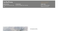 Desktop Screenshot of capeannbrewing.com